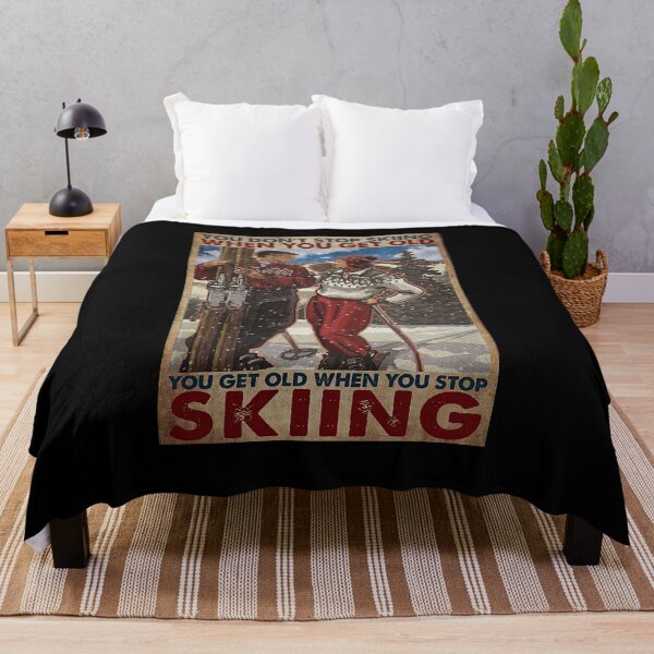 Item preview, You don't stop skiing when you get old you get old when you stop skiing designed and sold by SeanRichar.