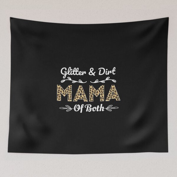 Item preview, Womens Glitter And Dirt Mom Of Both Leopard Mama Of Both Women Cute designed and sold by BartoszZielins.