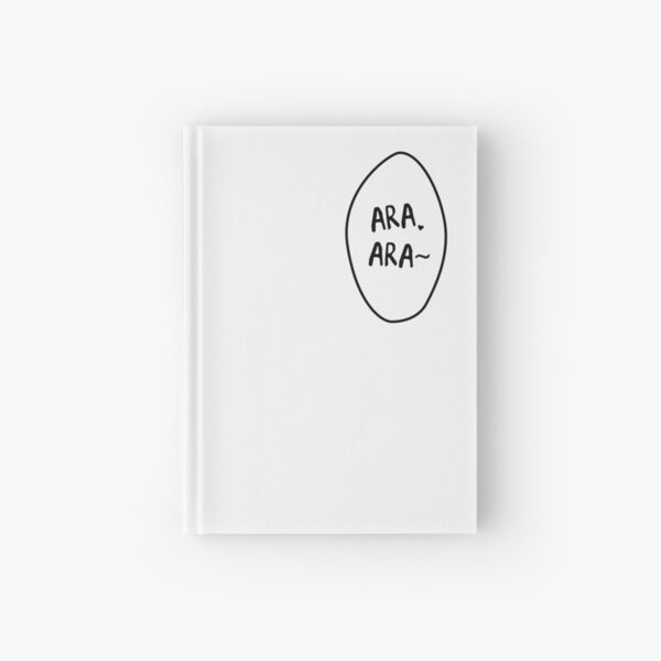 Ara Ara~ Anime Japanese Manga Bubble V2 Hardcover Journal