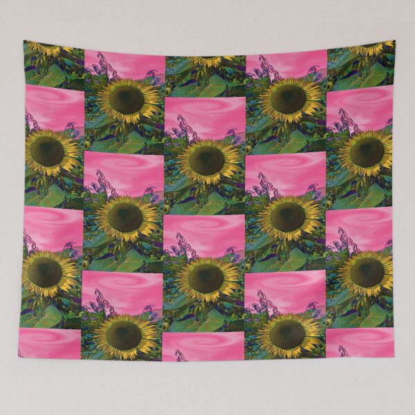 Item preview, Sunflower at Sunset - Macro Digital Art designed and sold by BeceroCreations.