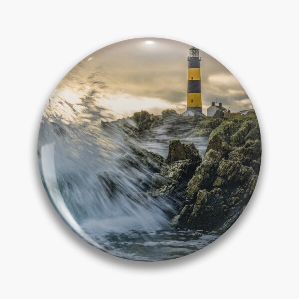 Item preview, Lighthouse Breaking Waves designed and sold by Derek Smyth.
