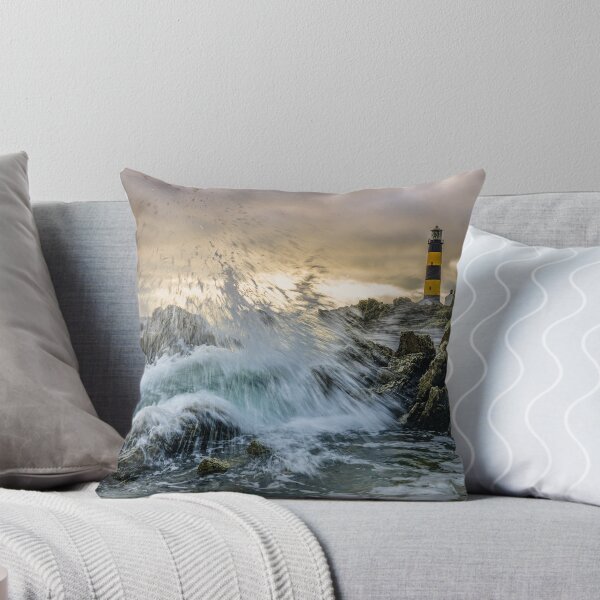 Item preview, Lighthouse Breaking Waves designed and sold by Derek Smyth.