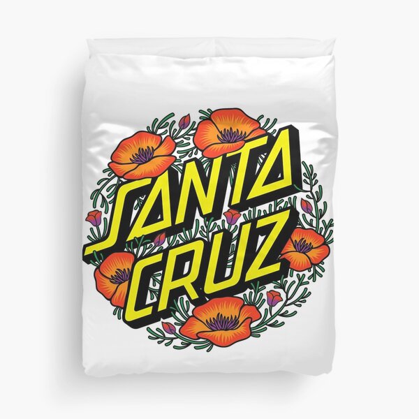 Best selling !! - santa crus flowers Duvet Cover