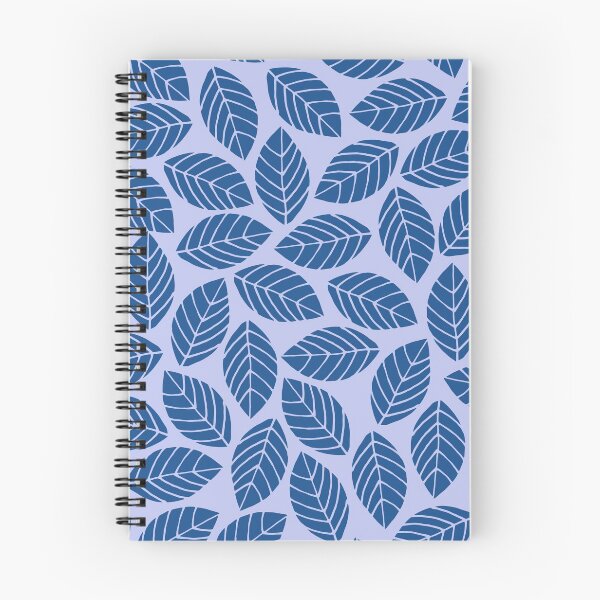 Item preview, Asymmetrical Leaves In shades of Blue designed and sold by Store Of Creations.