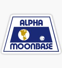 Moonbase Alpha Logo Sticker