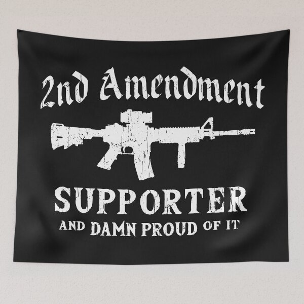 Item preview, Usa 2nd Amendment Supporter Gun Rights Patriotic designed and sold by henrydy.