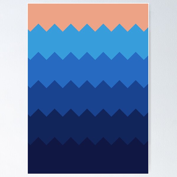 Item preview, Thick Lines, Peaks designed and sold by ondrejcreates.