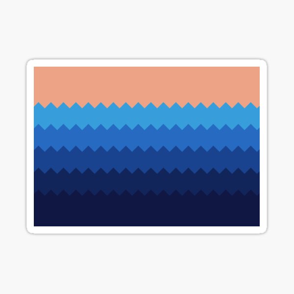 Item preview, Thick Lines, Peaks designed and sold by ondrejcreates.