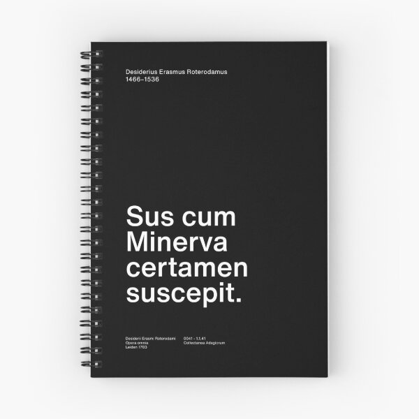 Item preview, Sus cum Minerva certamen suscepit designed and sold by adamelsheimer.