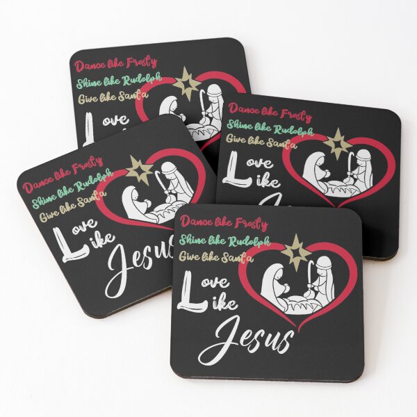 Item preview, Dance Like Frosty Shine Like Rudolph Love Like Jesus Christ designed and sold by NealadaSpeck.