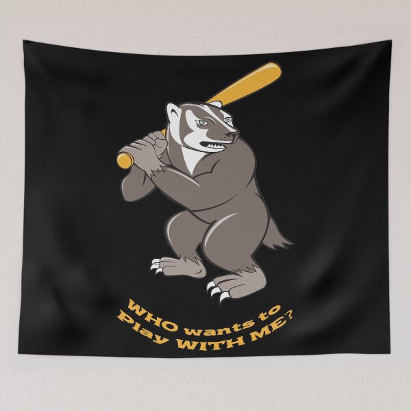 Item preview, Baseball player skunk designed and sold by Astralia.