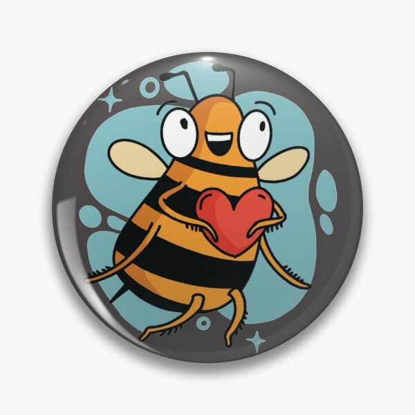 Item preview, Bee Heart | Cute Wholesome Bee  Classic T-Shirt designed and sold by beeong.
