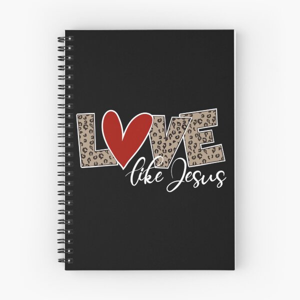 Item preview, Love Like Jesus Leopard Print Valentines Day designed and sold by NealadaSpeck.