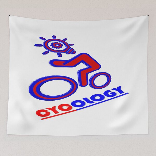 Item preview, Cycology ~ Red & Blue designed and sold by Boakes-Digital.