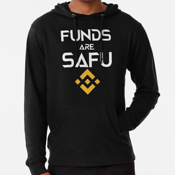 Échange de crypto Binance Sweat à capuche léger