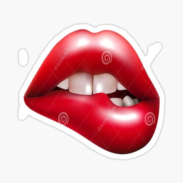 Lips Emoji Stickers 