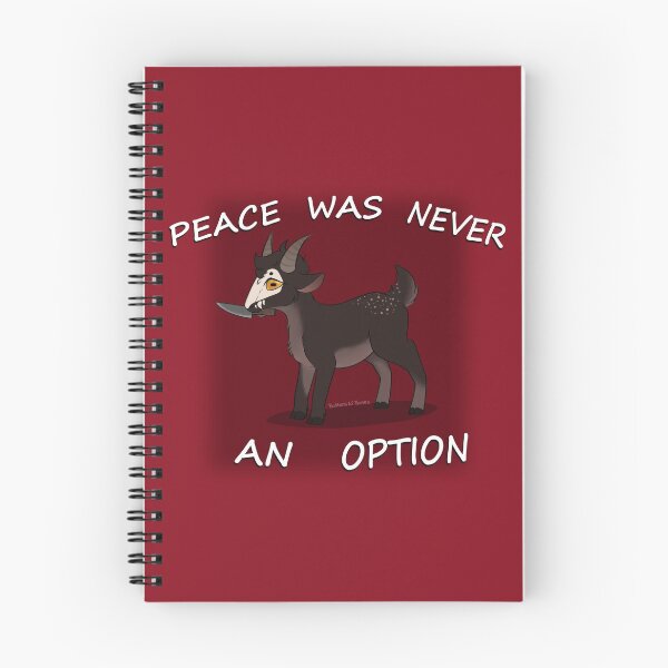Item preview, Peace Was Never An Option designed and sold by ButtonsNBones.