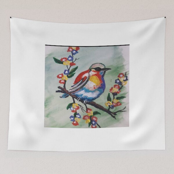 Item preview, sparrow paint cute water colors designed and sold by Lakki-s.