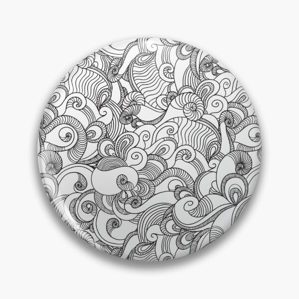 Item preview, Luxury Ocean Wave Patterns Black Sea Wave Pattern designed and sold by PatternGallery.