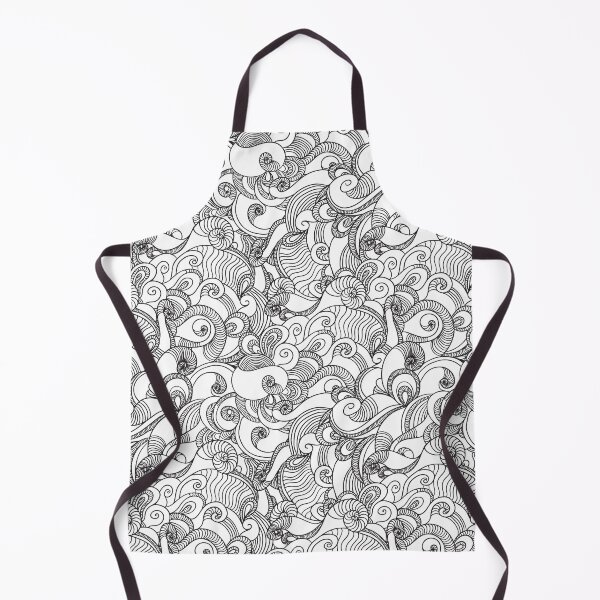 Item preview, Luxury Ocean Wave Patterns Black Sea Wave Pattern designed and sold by PatternGallery.