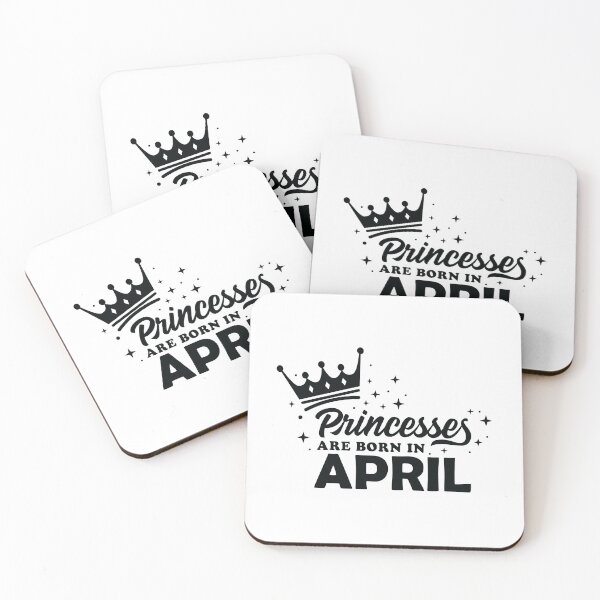 Item preview, Princess are born in april designed and sold by 1PRINTORA1.