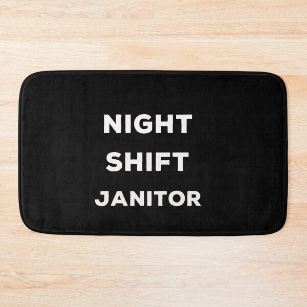 Item preview, Night shift janitor designed and sold by Lakki-s.