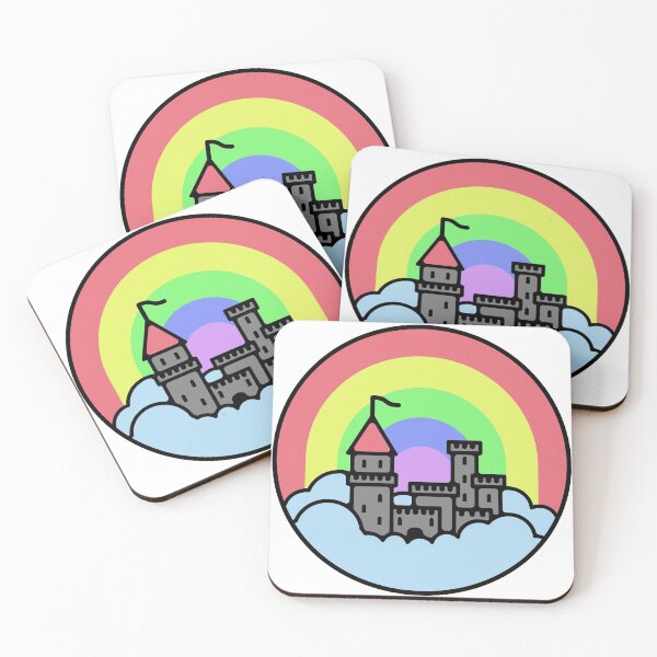 Item preview, Sky Castle, raibow designed and sold by ondrejcreates.