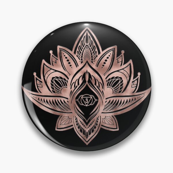 Item preview, Third Eye Chakra in Lotus Mandala (Rose Gold) designed and sold by squishyrainbow.