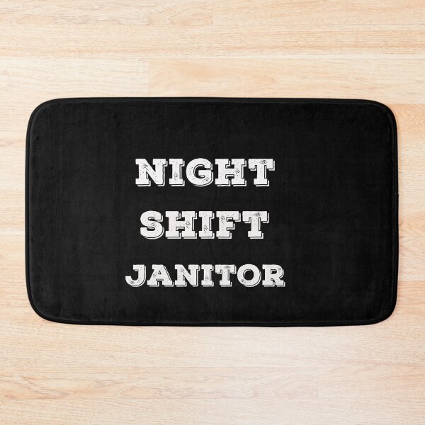 Item preview, Night shift janitor designed and sold by Lakki-s.