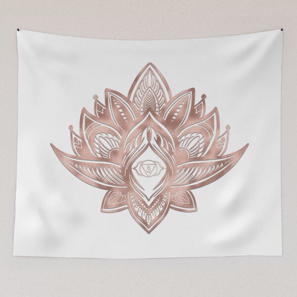 Item preview, Third Eye Chakra in Lotus Mandala (Rose Gold) designed and sold by squishyrainbow.