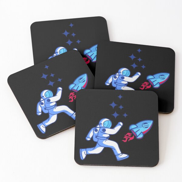 Item preview, ASTRONAUT REACH THE ROCKET FLYING designed and sold by attithuts.