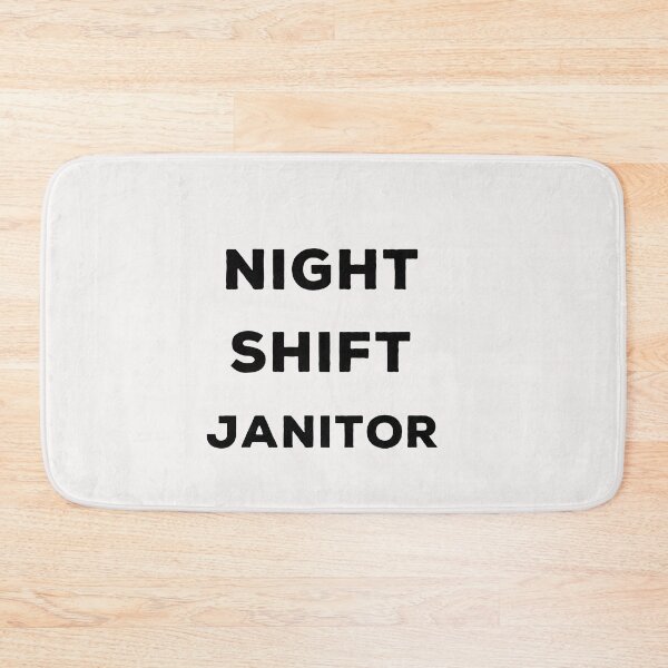 Item preview, Night shift janitor designed and sold by Lakki-s.