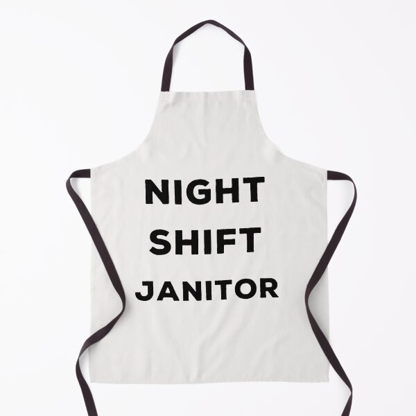 Item preview, Night shift janitor designed and sold by Lakki-s.