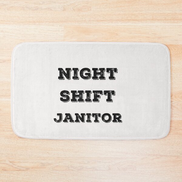 Item preview, Night shift janitor designed and sold by Lakki-s.