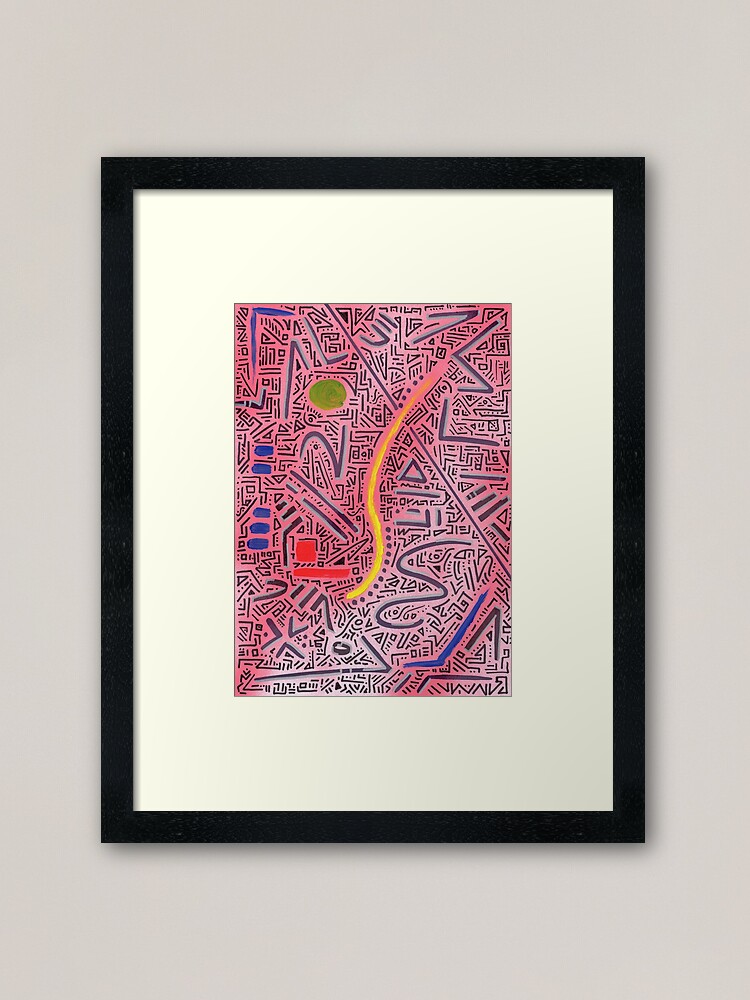 Alternate view of RAYCLEST 5 Framed Art Print