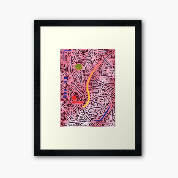 RAYCLEST 5 Framed Art Print