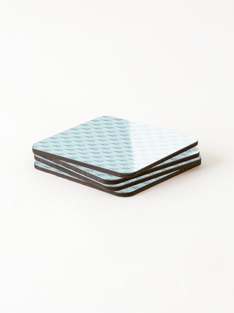 Thumbnail 4 of 5, Coasters (Set of 4), Ocean Wave Patterns designed and sold by PatternGallery.