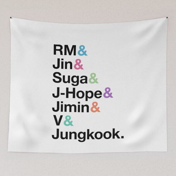 Item preview, BTS & Ampersand Style designed and sold by opalime.