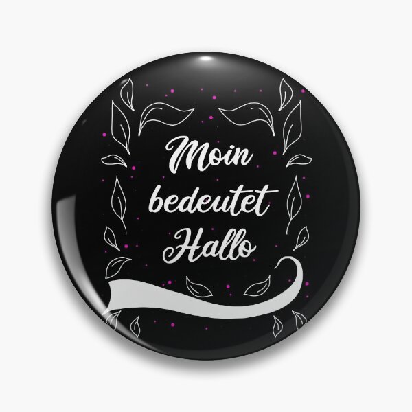 Item preview, Moin Means Hello Hamburg Saying designed and sold by AOCreativeProd.