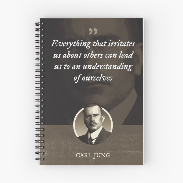 Item preview, Carl Jung - Everything that irritates us about others can lead us to an understanding of ourselves designed and sold by Syahrasi.
