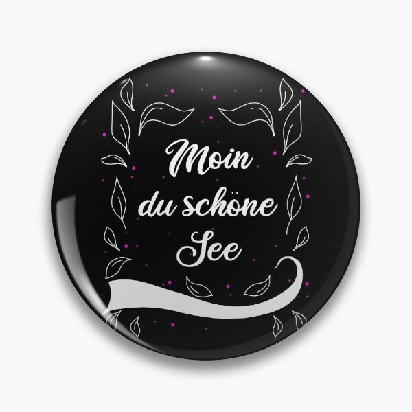 Item preview, Moin Du Beautiful Lake Hamburg Saying designed and sold by AOCreativeProd.