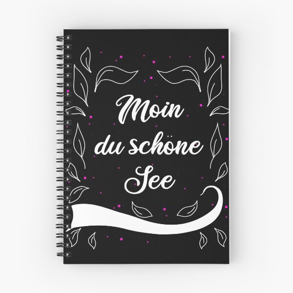 Item preview, Moin Du Beautiful Lake Hamburg Saying designed and sold by AOCreativeProd.