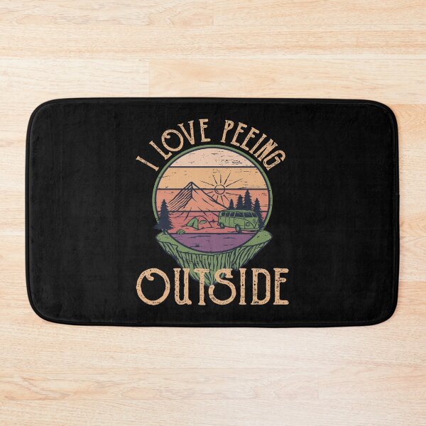 Item preview, I Love Peeing Outside Bigfoot Urinate Camp Tree Hike Camping Hiking Peeing Bonfire Tent Hike Hiker Forest Hunt designed and sold by shirti.