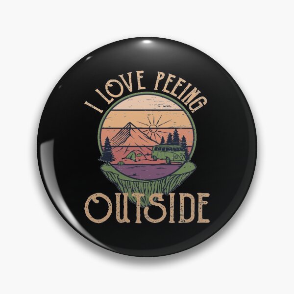 Item preview, I Love Peeing Outside Bigfoot Urinate Camp Tree Hike Camping Hiking Peeing Bonfire Tent Hike Hiker Forest Hunt designed and sold by shirti.