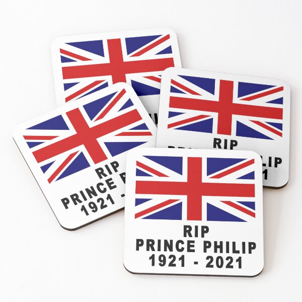 Item preview, RIP PRINCE PHILIP IN BLACK LETTERS LARGE PRINT designed and sold by adettras.