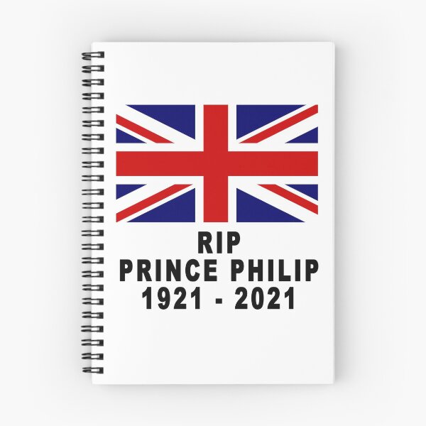 Item preview, RIP PRINCE PHILIP IN BLACK LETTERS LARGE PRINT designed and sold by adettras.