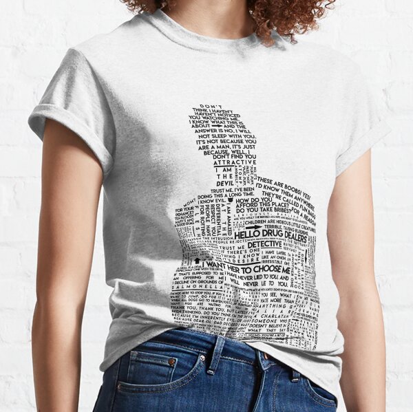 Lucifer Morningstar Typography Classic T-Shirt
