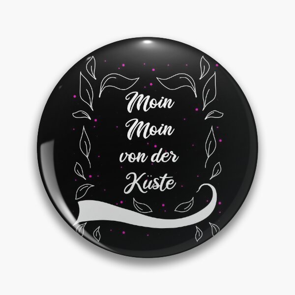 Item preview, Moin Moin From The Coast Of Hamburg Saying designed and sold by AOCreativeProd.