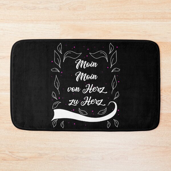 Item preview, Moin Moin From Heart To Heart Saying designed and sold by AOCreativeProd.