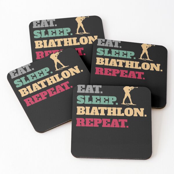 Item preview, Eat Sleep Windsurf Biathlon Biathlonist Repeat designed and sold by Salvadax.